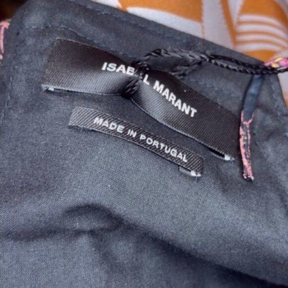 Isabel Marant Embroidered Crop Top Copper size 8 - Picture 7 of 8